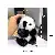 Cute Imitation Mink Fur Red Panda Car Keychain Pendant Cartoon Plush Doll  15CM,chaincharmsupply.com