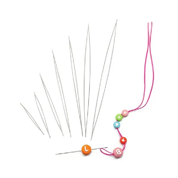 Open Needle Beading Piercing Bead Soft Handmade Bracelet Necklace Tool, Charms Craft Supply | Canada & USA and Europe Wide FREE shipping