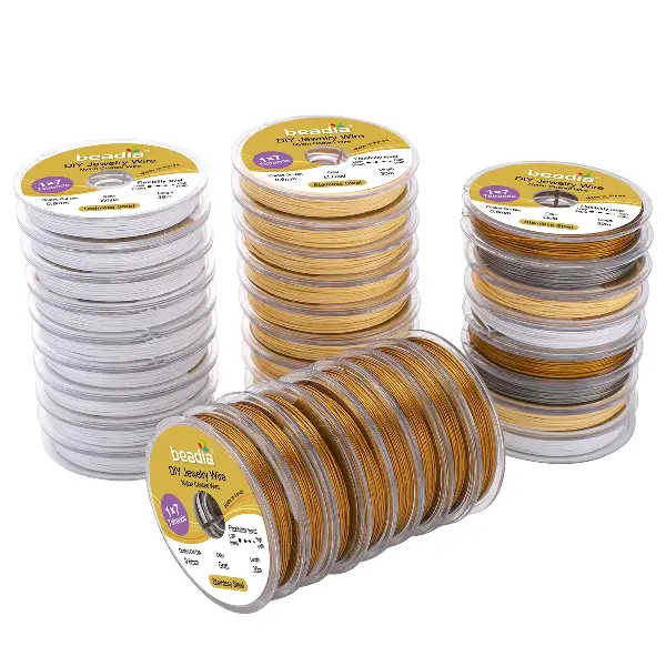 Korean 304 Stainless Steel Color-preserving Gold Wire Soft Handmade Diy, Charms Craft Supply | Canada & USA and Europe Wide FREE shipping