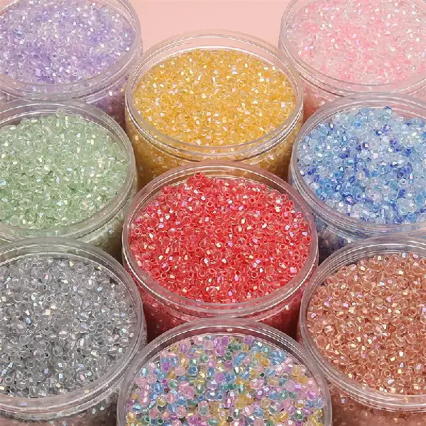 Summer Clear Faceted Fantasy Rhombus Crystal Beads Loose Corner Beaded, Charms Craft Supply | Canada & USA and Europe Wide FREE shipping