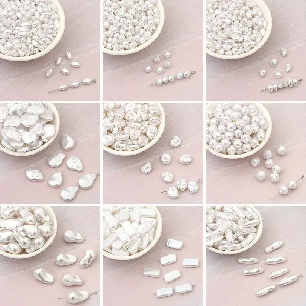 Diy Handmade Jewelry Accessories Abs High-gloss Special-shaped Imitation Pearl Bracelet, Charms Craft Supply | Canada & USA and Europe Wide FREE shipping