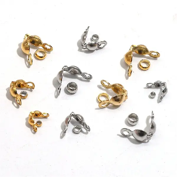 Stainless Steel Covered Buckle Positioning Bead Accessories Set Handmade Diy, Charms Craft Supply | Canada & USA and Europe Wide FREE shipping