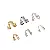 10 Pieces Of 14k Gold-filled Horseshoe Buckle U-shaped Wire Bracelet,chaincharmsupply.com
