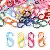 Candy Color Alloy Painted Double-headed S-shaped Spring Buckle, Handmade Diy,chaincharmsupply.com