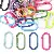 Round Runway Painted Color Carabiner Diy Jewelry Accessories Spring Buckle,chaincharmsupply.com