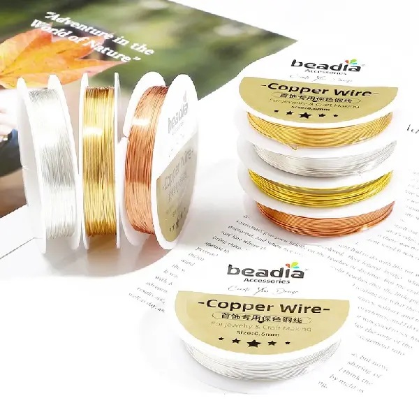 Color-preserving Copper Wire Styling Winding Anti-oxidation Diy Jewelry Antique Hairpin, Charms Craft Supply | Canada & USA and Europe Wide FREE shipping