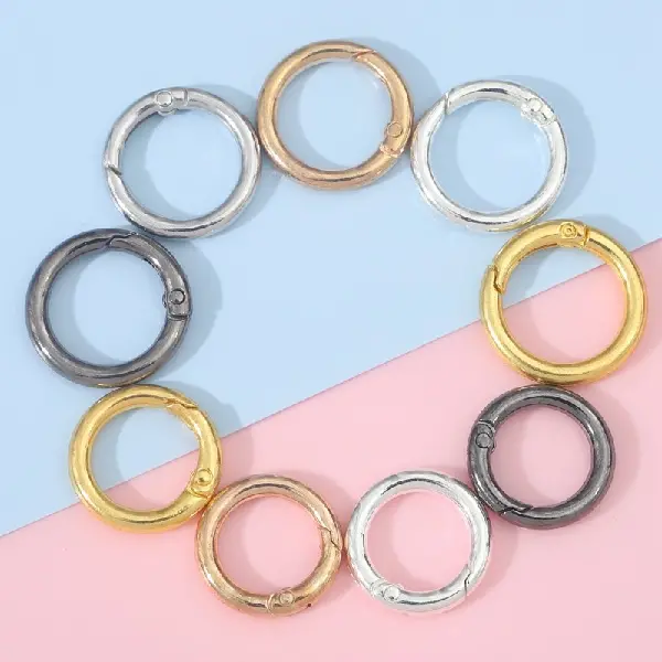 Spring Open Ring Key Wholesale Keychain Bag Charm Diy Creative, Charms Craft Supply | Canada & USA and Europe Wide FREE shipping