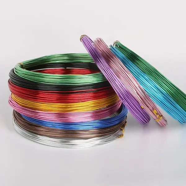 Wholesale 1mm-2.5mm Oxidized Color Aluminum Wire Diy Handmade Material Soft, Charms Craft Supply | Canada & USA and Europe Wide FREE shipping