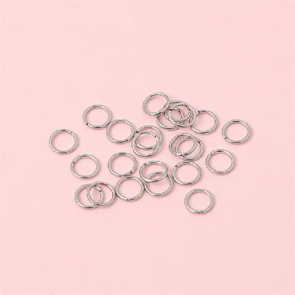 Hot Selling Wholesale Stainless Steel Open And Closed Single Ring, Charms Craft Supply | Canada & USA and Europe Wide FREE shipping