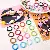 Colorful Alloy Spray-painted C-shaped Key Ring Buckle Diy Handmade Bracelet,chaincharmsupply.com