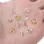 14k Gold-plated Bracelet Tori Combination Necklace Beads Bead Spacer Handmade,chaincharmsupply.com