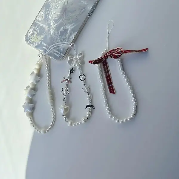 Ins Homemade Barroco Versatile Phone Charm Light Luxury Pearl Advanced, Charms Craft Supply | Canada & USA and Europe Wide FREE shipping