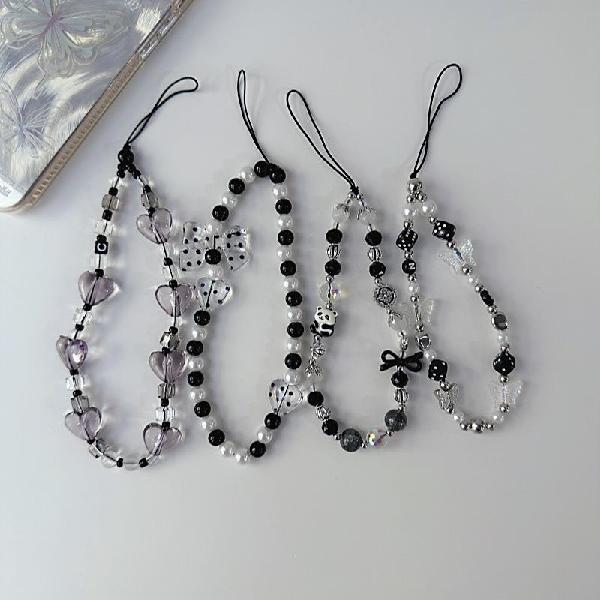 Case Star's Same Cool Black Heart Phone Charm Short Dark, Charms Craft Supply | Canada & USA and Europe Wide FREE shipping