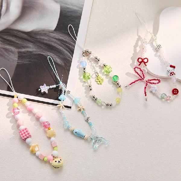 Original Ins Beaded Butter Phone Charm Bear Cute Ccd Camera, Charms Craft Supply | Canada & USA and Europe Wide FREE shipping