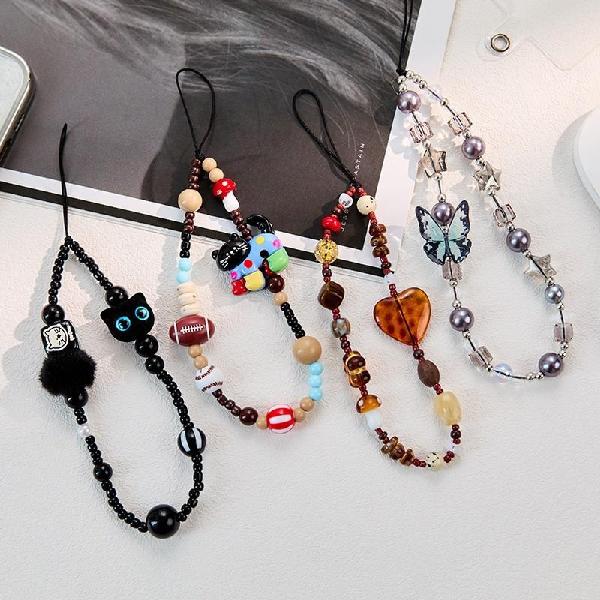 Monster Cat Phone Black Lanyard Short Ccd Wrist Camera Chain, Charms Craft Supply | Canada & USA and Europe Wide FREE shipping