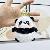 Cute panda doll keychain pendant bag chain,chaincharmsupply.com