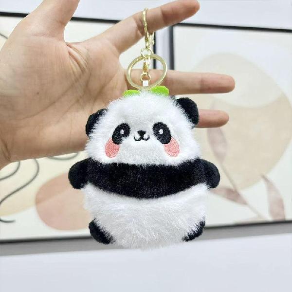 Cute panda doll keychain pendant bag chain, Charms Craft Supply | Canada & USA and Europe Wide FREE shipping