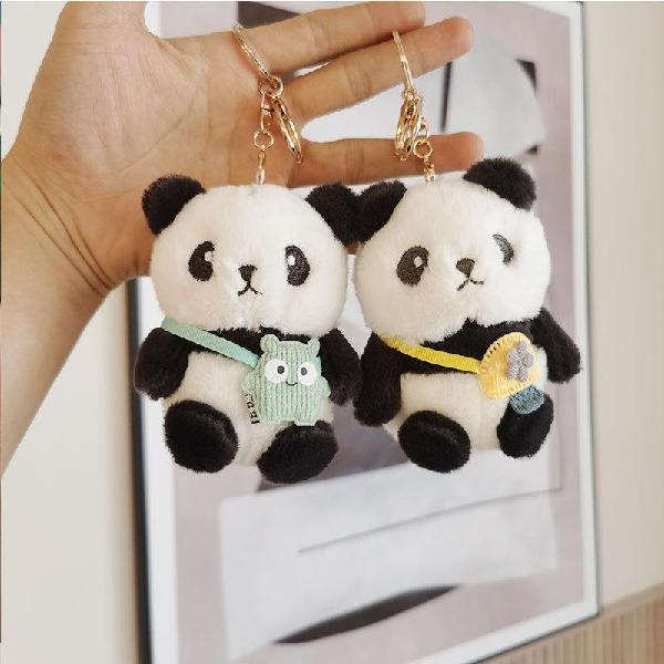 Cartoon Panda Doll Keychain Pendant, Charms Craft Supply | Canada & USA and Europe Wide FREE shipping