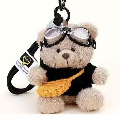 Creative Bear Plush Toy Doll Bag Keychain, Charms Craft Supply | Canada & USA and Europe Wide FREE shipping