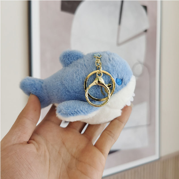 Biting Shark Plush Toy Keychain wholesale, Charms Craft Supply | Canada & USA and Europe Wide FREE shipping