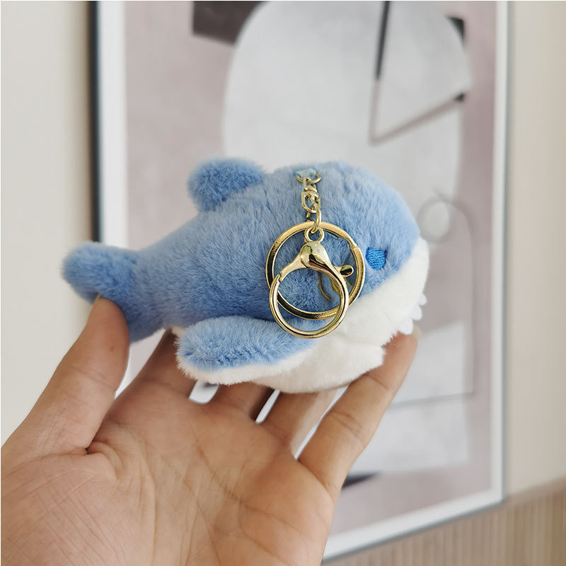 Biting Shark Plush Toy Keychain wholesale,chaincharmsupply.com