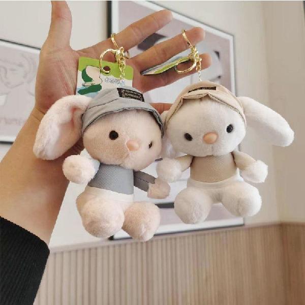 Scented plush rabbit keychain bag charm, Charms Craft Supply | Canada & USA and Europe Wide FREE shipping