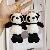 Panda plush keychain,chaincharmsupply.com