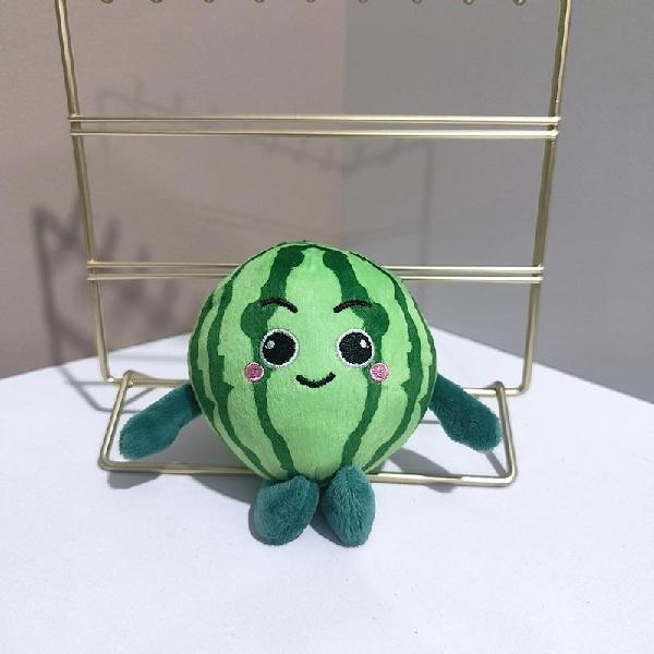 Watermelon plush keychain, Charms Craft Supply | Canada & USA and Europe Wide FREE shipping