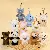 Puff Forest Monkey Bean Bag Plush Toy Zoo Panda Rabbit,chaincharmsupply.com