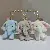 New Elephant Charm Plush Toy Doll Cute Keychain Dumbo Wholesale,chaincharmsupply.com