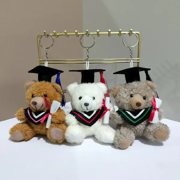 Graduation Doctor's Hat Bear Charm School Flower Shop Ceremony Commemorative, Canadian Online Candy and Stuffed Animal Shop, SooSweet Shop DBA Sweet Factory