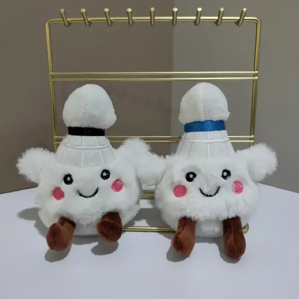 Internet Celebrity Cute Badminton Charm Plush Toy Doll Cartoon Bag, Charms Craft Supply | Canada & USA and Europe Wide FREE shipping