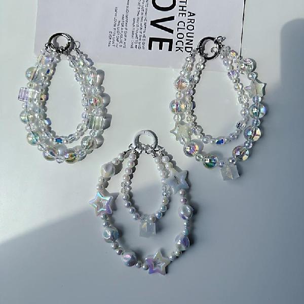 Live Stream Handmade Beaded Phone Chain Anti-Loss Phone Case Chain, Charms Craft Supply | Canada & USA and Europe Wide FREE shipping