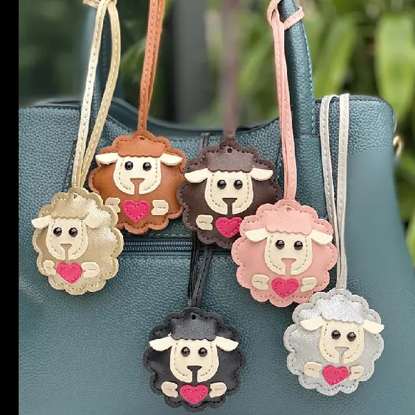 New Series Lamb Bag Charm Smiley Face Love Car, Charms Craft Supply | Canada & USA and Europe Wide FREE shipping