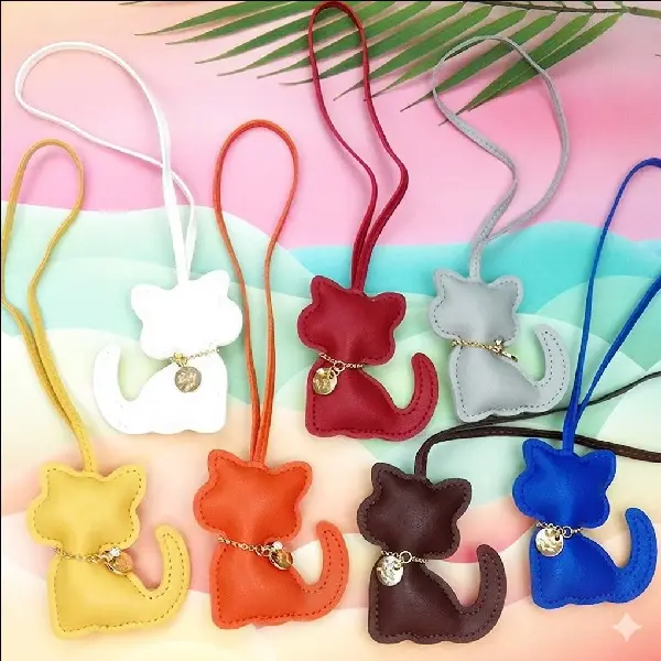 Ready Stock Kitten Bag Charm, Elegant Cat Car Keychain Accessory,able, Charms Craft Supply | Canada & USA and Europe Wide FREE shipping
