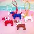 Spot Puppy Bag Charm Cute Dog Keychain Accessories Car,chaincharmsupply.com