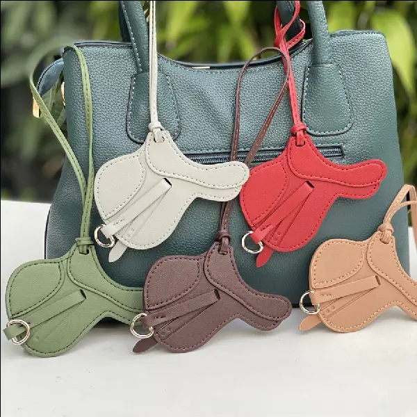 New Small Saddle Bag Charm Pu Leather Accessories High-end Jewelry, Charms Craft Supply | Canada & USA and Europe Wide FREE shipping