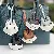 New Leather Husky Keychain Bag Charm Puppy Doll Simple Gift,chaincharmsupply.com
