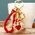 Pearl Love Lucky Bag Car Keychain Female Cute Creative Charm,chaincharmsupply.com