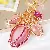 Moonstone Rhinestone Tulip Car Keychain Female Cute Bag Charm Metal,chaincharmsupply.com