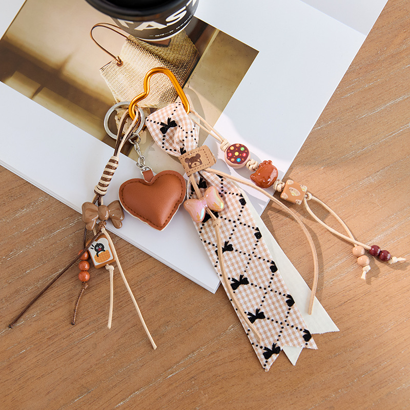 Maillard Brown Braided Leather Extremely Handmade Bag Pendant, Charms Craft Supply | Canada & USA and Europe Wide FREE shipping