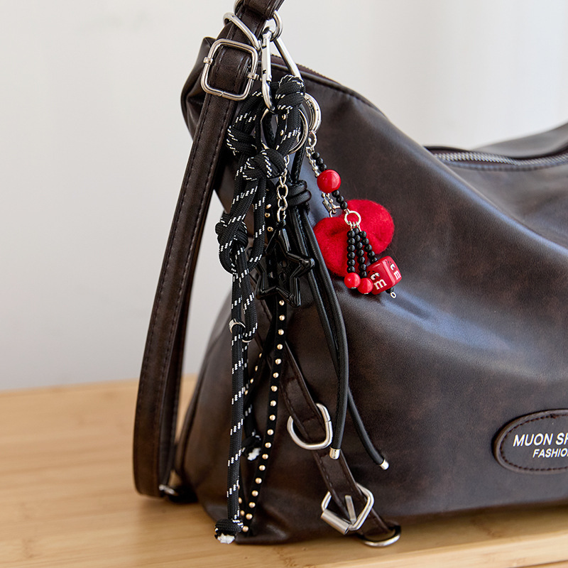 Early Summer Woven Nylon Bowknot Keychain - Creative Bag Charm, Charms Craft Supply | Canada & USA and Europe Wide FREE shipping