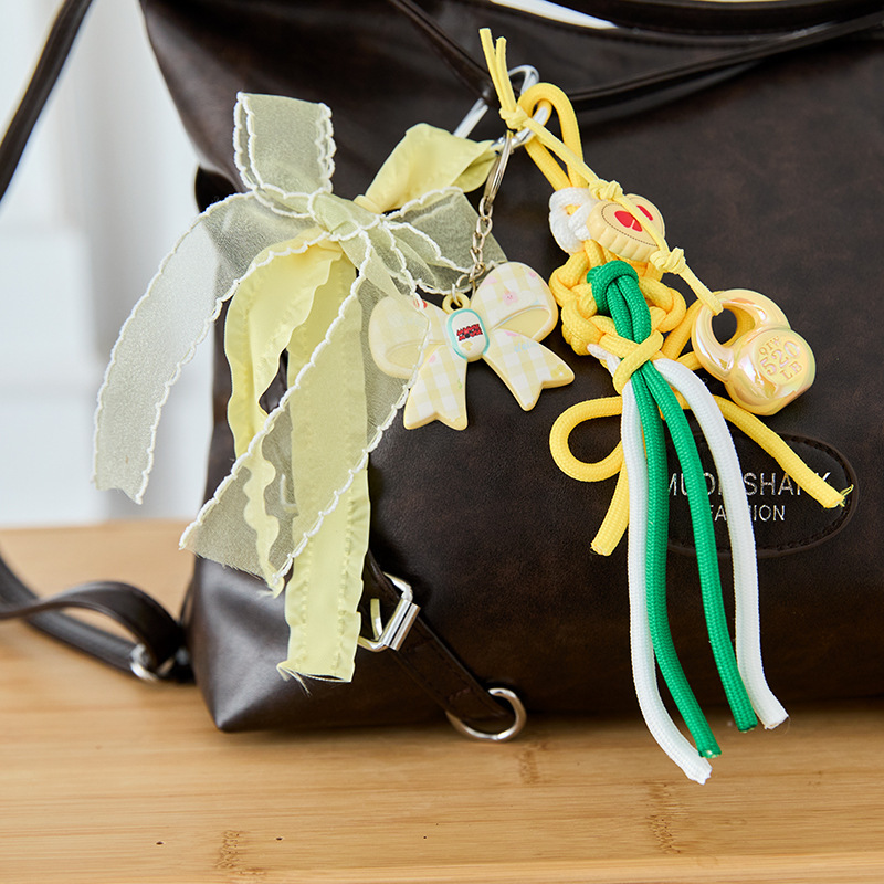 Contrast Color Woven Phone Lanyard - Handheld Anti-Lost Wrist Strap & Bag Charm, Charms Craft Supply | Canada & USA and Europe Wide FREE shipping