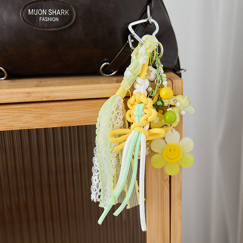 Contrast Color Woven Phone Lanyard - Handheld Anti-Lost Wrist Strap & Bag Charm, Charms Craft Supply | Canada & USA and Europe Wide FREE shipping