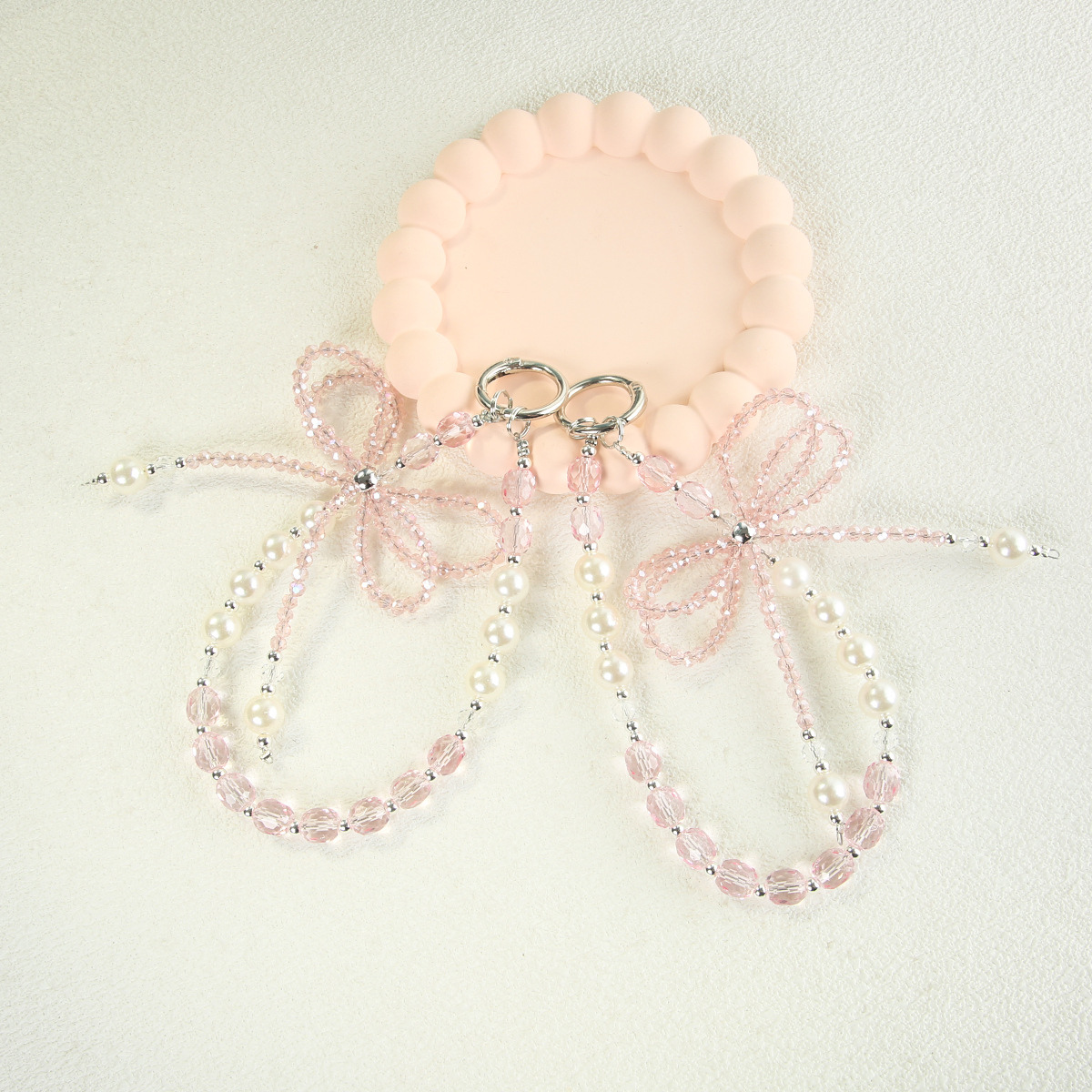 Luxury crystal mobile phone chain fashion pearl mobile phone lanyard, Charms Craft Supply | Canada & USA and Europe Wide FREE shipping