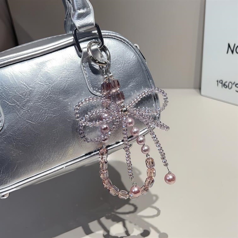 Luxury crystal mobile phone chain fashion pearl mobile phone lanyard, Charms Craft Supply | Canada & USA and Europe Wide FREE shipping