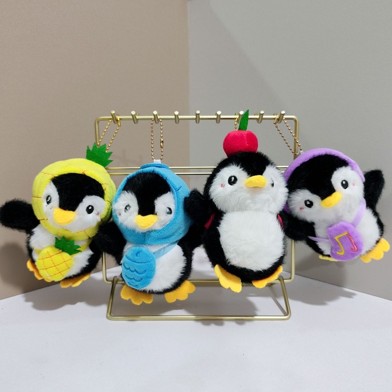 Cute and Adorable Dress-Up Penguin Pendant Plush Toy Doll, Charms Craft Supply | Canada & USA and Europe Wide FREE shipping
