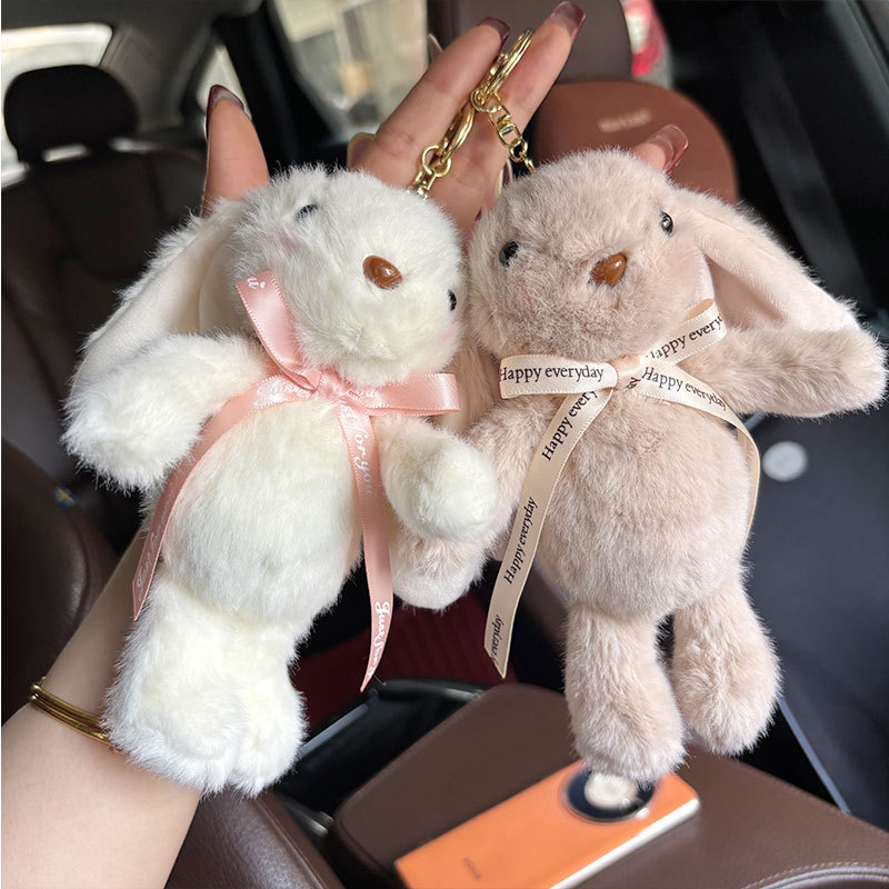 Scented Bunny Plush Toy Keychain Wholesale, Charms Craft Supply | Canada & USA and Europe Wide FREE shipping