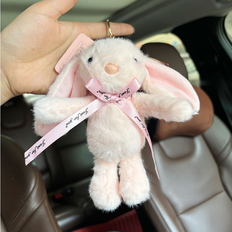 Scented Bunny Plush Toy Keychain Wholesale, Charms Craft Supply | Canada & USA and Europe Wide FREE shipping