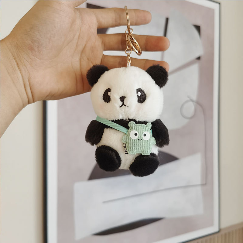 Cartoon Panda Doll Keychain Pendant, Charms Craft Supply | Canada & USA and Europe Wide FREE shipping